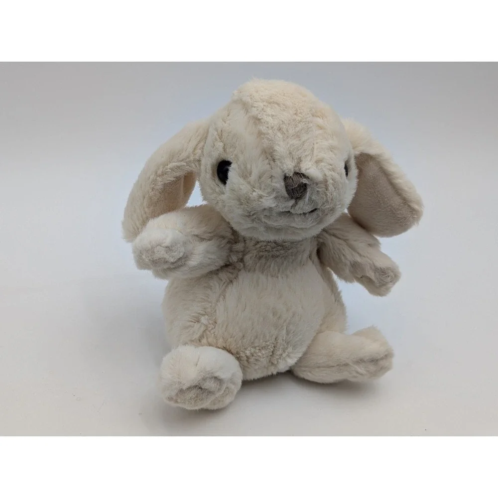 Dilly Dudu Rabbit Plush Bunny 6‎ Inch Cream Stuffed Animal Toy